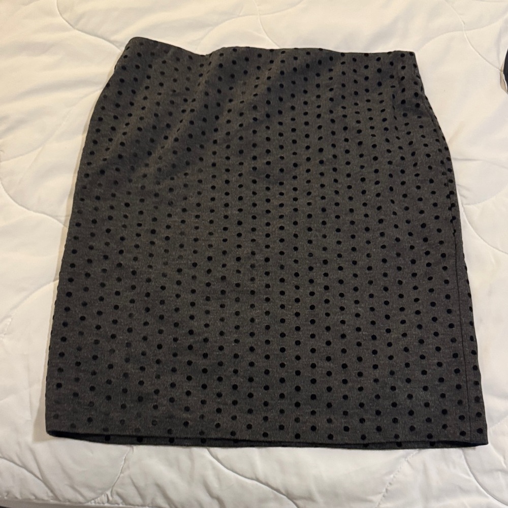 Premise Black Textured Pencil Skirt